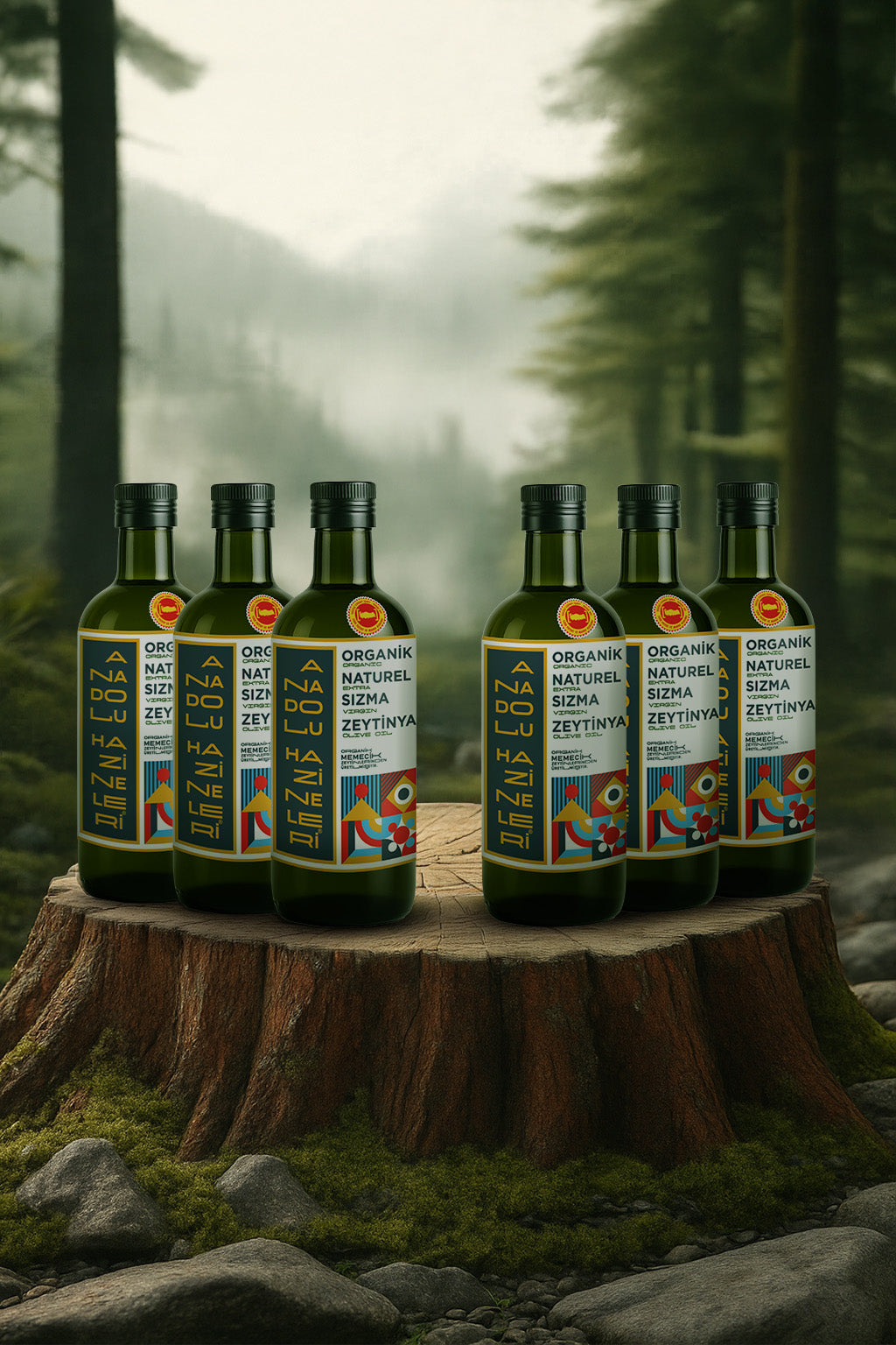 Organik Naturel Sızma Zeytinyağı 500ml
